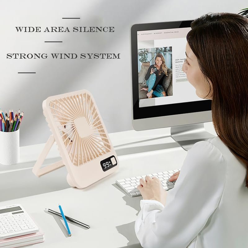 Mini Ventilator Table Stand Fan - Ali Trade