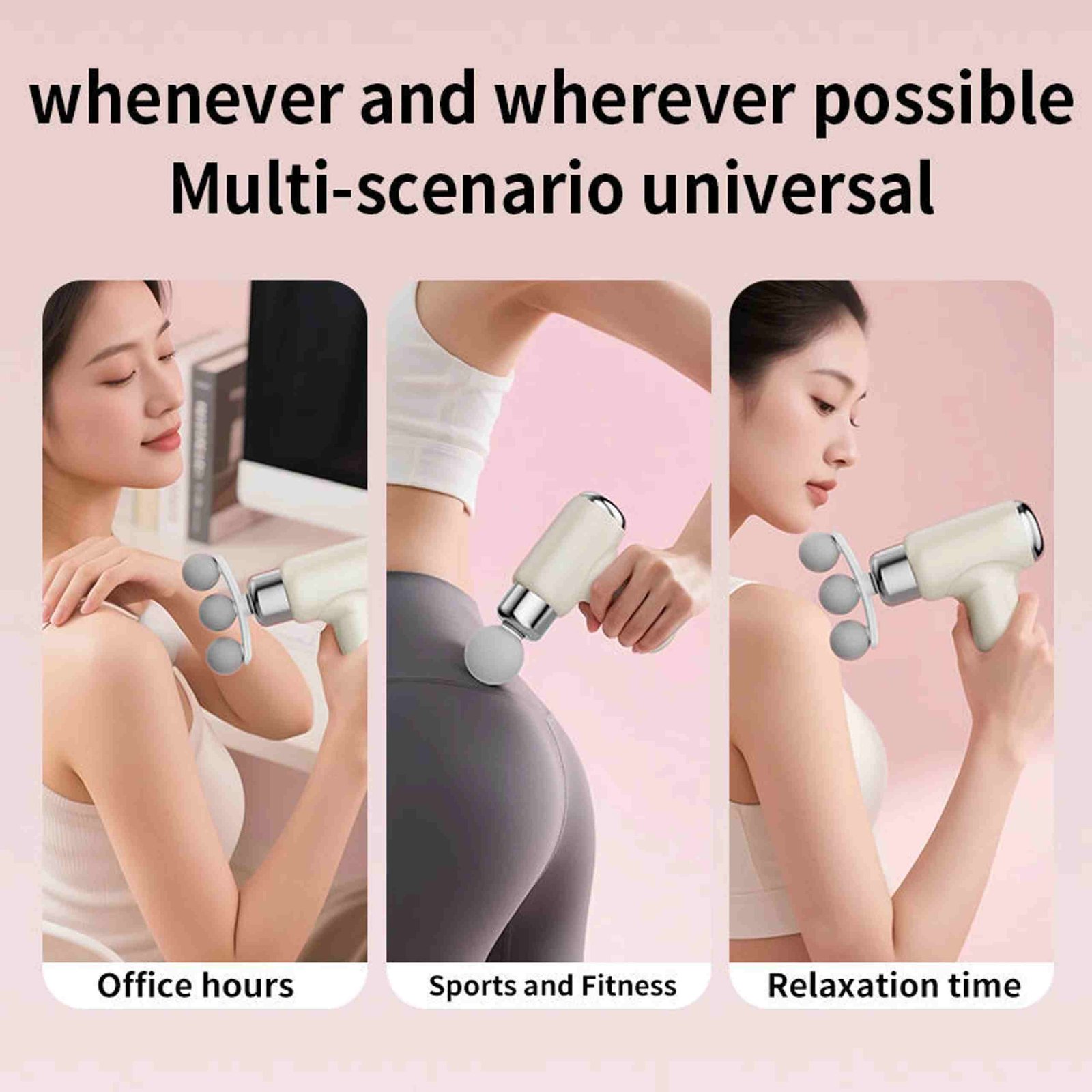 Multi Head Body Massager Gun - Ali Trade